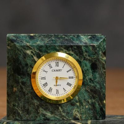 Визитница «Мини»: подставка для ручки, часы