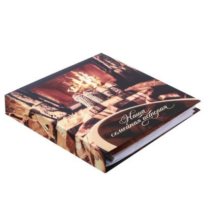 Фотоальбом и наклейки в подарочной коробке "Наша семейная история", 100 фото