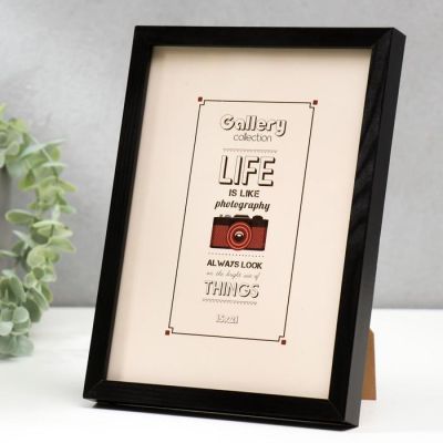 Фоторамка дерево Gallery LIFE МИКС 15х21 см 5131-6