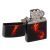 Зажигалка ZIPPO 218 BURNING WOMAN с покрытием Black Matte