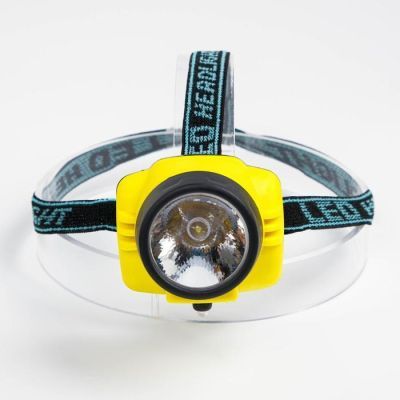 Фонарь налобный, 7 х7 см, 3 АА