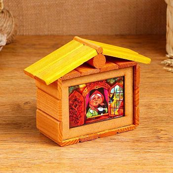 Копилка "Дом", 13 х 14 см, микс