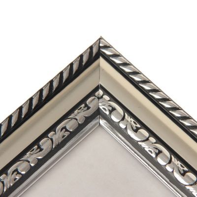 Фоторамка 21х30 см серебро