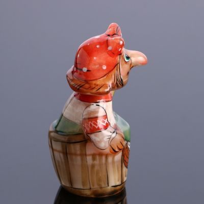 Сувенир "Баба Яга", в ступе