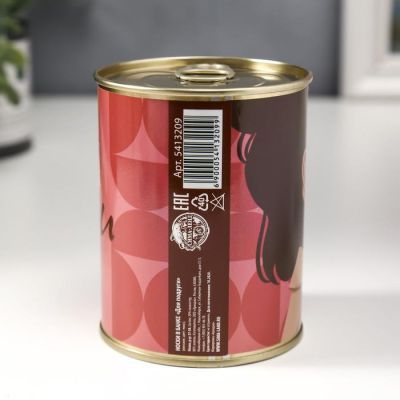 Носки в банке "Для подруги"  (женские, цвет микс)