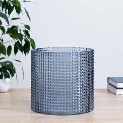 Ваза "Скандик" h-19.5см d-19.5см толщина стекла 3,1мм МИКС (2623)