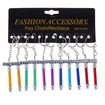 Трубка оригинальная с брелком 7.5 см, микс