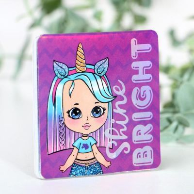 Тени для девочки «Мечтай» 4 цвета по 1,3 гр