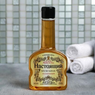 Гель для душа коньяк "Настоящий мужчина"