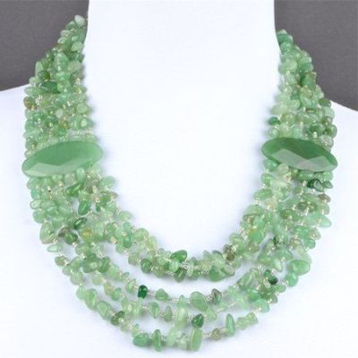 Бусы Нефрит "Богемия" арт.П3339