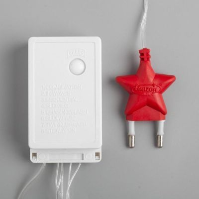 Гирлянда «Водопад» 2 × 1.5 м, IP20, прозрачная нить, 400 LED, свечение синее, 8 режимов, 220 В