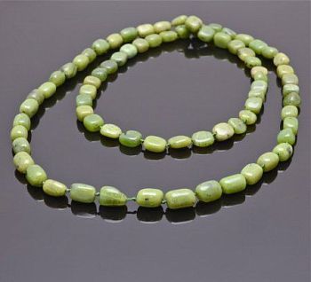 Бусы Нефрит "Настроение" арт.П3317