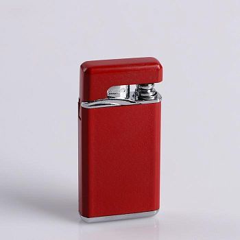 Зажигалка с откидной крышкой, газ, пьезо, 3х6.5 см, микс