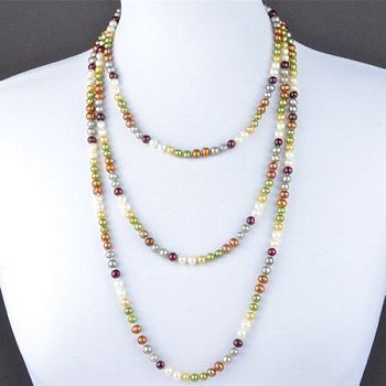 Бусы Жемчуг "Бесконечность" арт.П3374