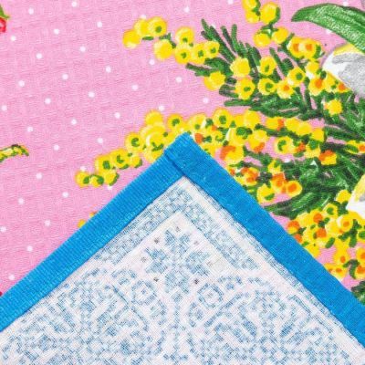 Полотенце Этель "Летнее настроение" (вид 3) 45*60см, вафля, 160гр/м2, 100% хлопок