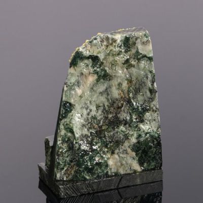 Сувенир-скол "Лось", змеевик, каменная крошка, малый