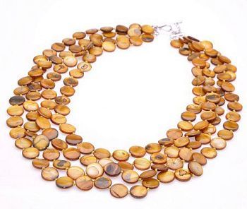 Колье Перламутр "Рондо" арт.П3124