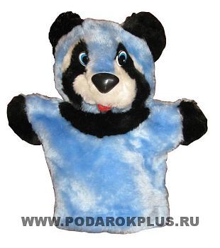 Енот (перчатка малая), высота 25 см