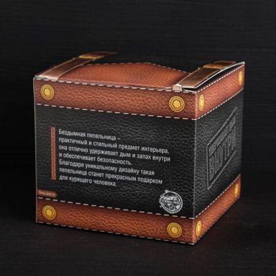 Бездымная пепельница "Все, что не убивает", 9 х 12 см