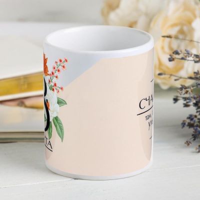 Кружка "Счастье, там где твоя улыбка", с нанесением