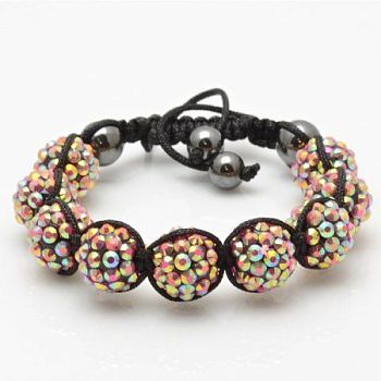 Браслет Страз акрил "Шамбала" арт.бП1568