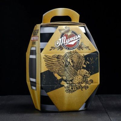 Набор инструментов в бочке "Мужик", 19 предметов