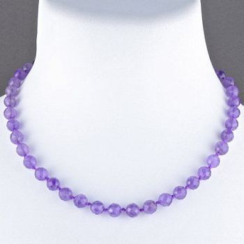 Бусы Аметист "Априори №8" арт. НАМ-2.1(8)-48-2