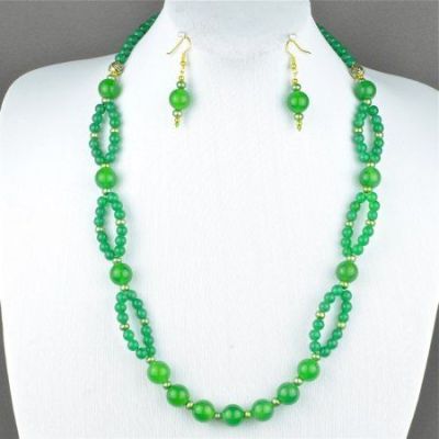 Бусы Агат, жемчуг "Амели" арт.ДЕВ-1029