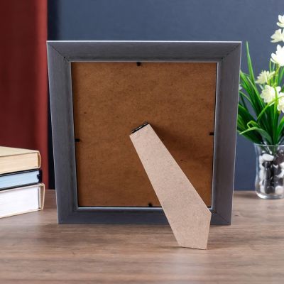 Фоторамка пластик 20х25 см "Изобилие" белая с серебром 32х27 см