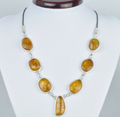 Колье Янтарь "Балтийская осень" арт. ЯК-605
