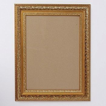 Фоторамка пластик 30х40 см золото 6 см