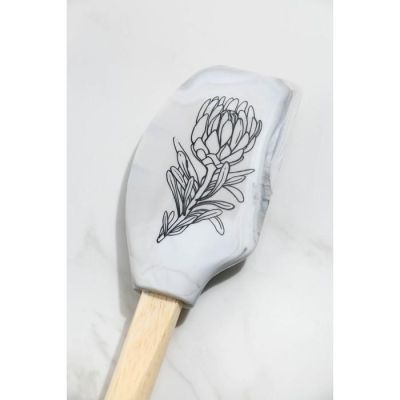 Силиконовая лопатка «Мрамор», 14 × 30 см