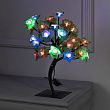 Светодиодный куст «Орхидеи» 30 см, 32 LED, мигание, 220 В, свечение мульти (RG/RB)