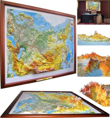 Высокообъемная панорама «РОССИЯ» серии “Люкс” (картина в 3D формате)