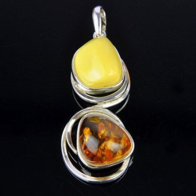 Кулон Янтарь "Влияние" арт.ЯК-292