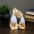 Фигура "Love Коты ушастые" 7×13×17см белые/золото (набор 2 шт)