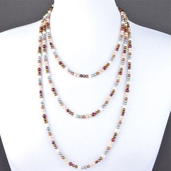 Бусы Жемчуг "Бесконечность" арт.П3376