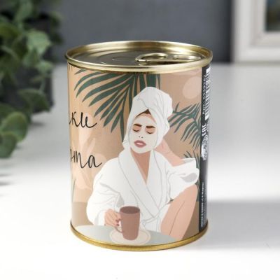 Носки в банке "Носочки с 8 марта"