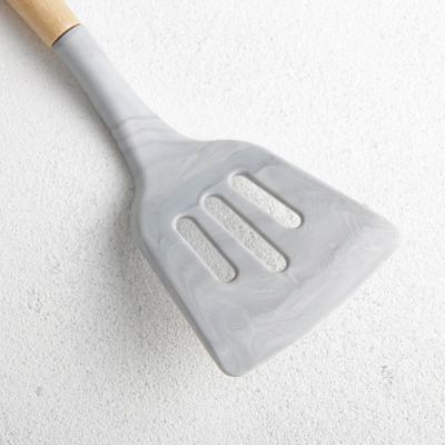 Силиконовая лопатка «Живи со вкусом», 12 × 31 см