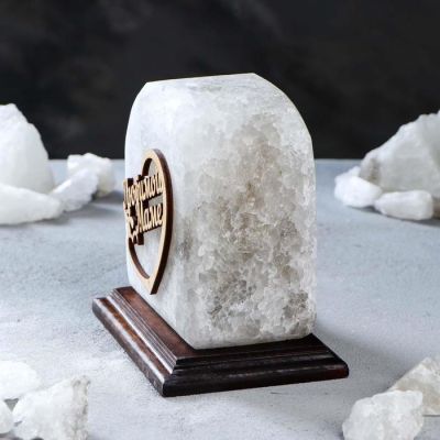 Соляная лампа "Панно любимой маме", 14 см, 2-3 кг