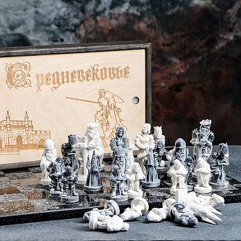 Фигуры шахматные "Средневековье" комплект 32шт