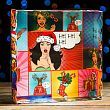Коробочка для печенья "Pop-art НО!НО!НО!", 15 х 15 х 3 см, 1 шт.