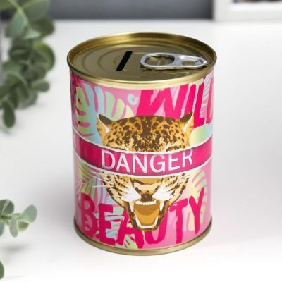 Копилка-банка металл "Danger beauty"