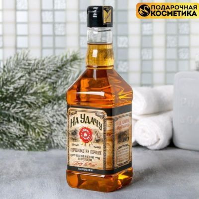 Гель для душа виски 500 мл "На удачу"