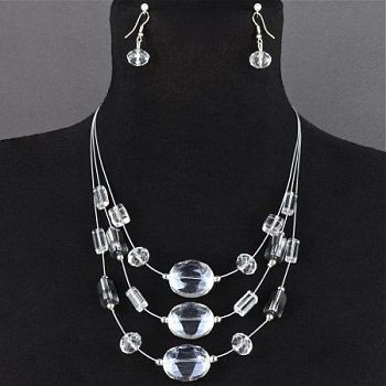 Комплект Хрусталь "Виола" арт.КП117