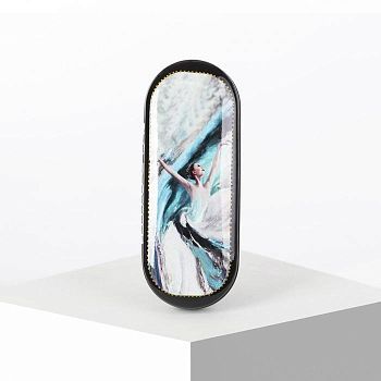 Футляр для очков, отдел на клапане, цвет МИКС