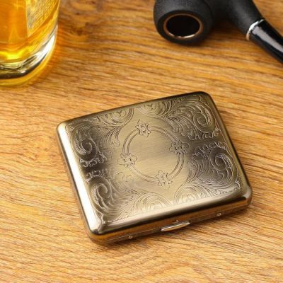 Портсигар "Марокко", 9.3х8,2х1,7 см .цвет микс