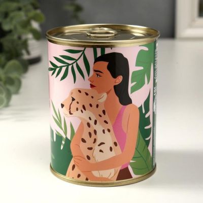 Носки в банке "Stay beautiful" (женские, цвет микс)