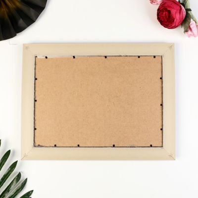 Фоторамка пластик на 5 фото 8х8; 10х10; 9х13 см "Текстура серая" 30х40 см