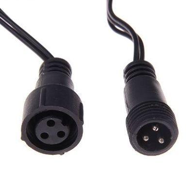 Гирлянда уличная УМС "Бахрома" (Ш:3 м, В:0,6 м, нить силикон, красный)